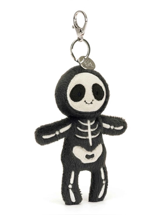 Jellycat Other - Jellycat Skeleton Bob Bag Charm Keychain